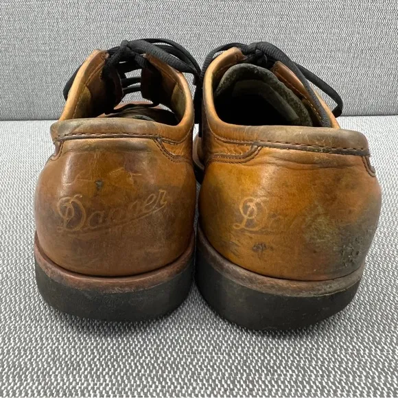 Danger Mt.Tabor 643 Harvest Brown Men’s EE‎ Leather Oxford Shoes Size 9