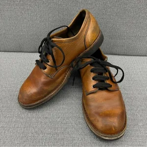 Danger Mt.Tabor 643 Harvest Brown Men’s EE‎ Leather Oxford Shoes Size 9