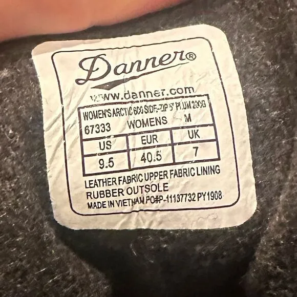 Danner Boots 9.5 (CCC1)