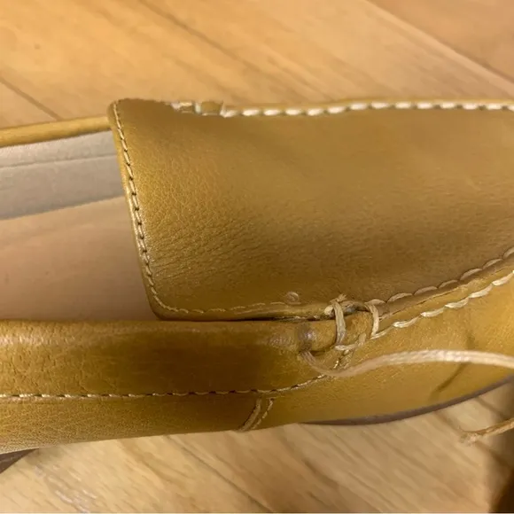 Dansko Lorri Women's Flat Shoes Wheat Tumbled - Size 36