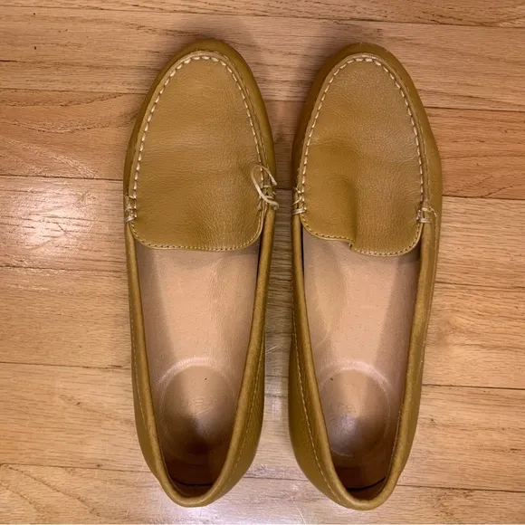 Dansko Lorri Women's Flat Shoes Wheat Tumbled - Size 36