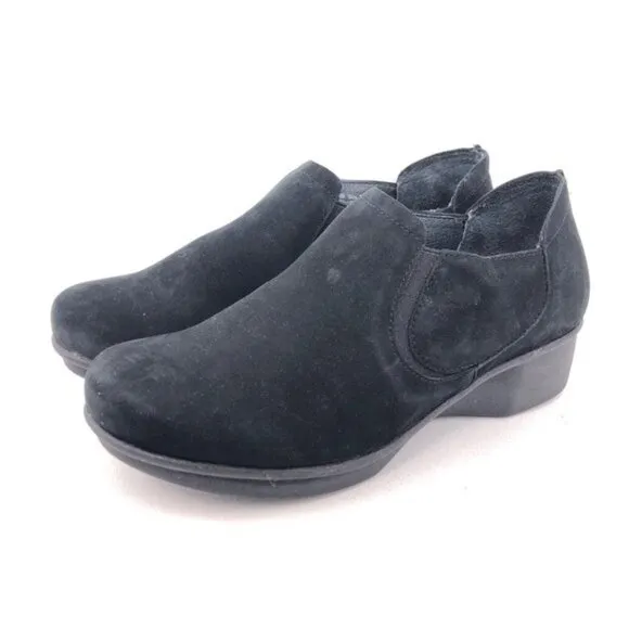 Dansko Lynn Nubuck Leather Slip on Shoes EUR 38