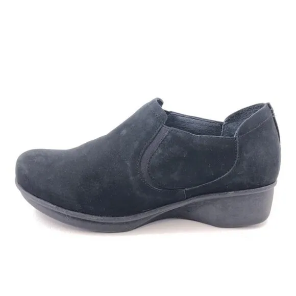 Dansko Lynn Nubuck Leather Slip on Shoes EUR 38