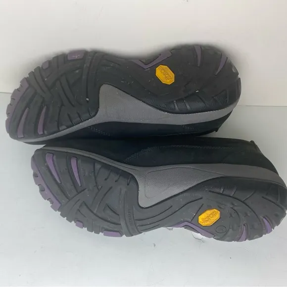 Dansko Patti Womens Size 38 (7.5-8)Black Clog Shoes Slip-On Leather Vibram Soles