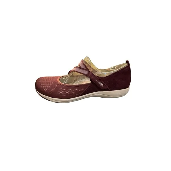 Dansko Women's Haven Mary Jane Flat Wine Size 41 US 10.5-11