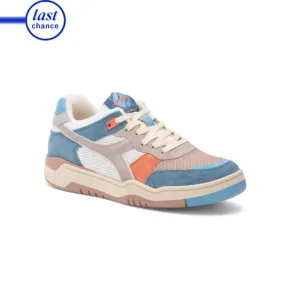 DIADORA Blue Unisex Made In Italy Suede Tourney Sneakers