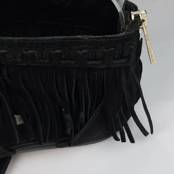 Diane Von Furstenberg DVF Paloma Suede Fringe Sandals Size 6