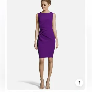 Diane Von Furstenberg Laura Ruched Sheath Dress DVF Size 6