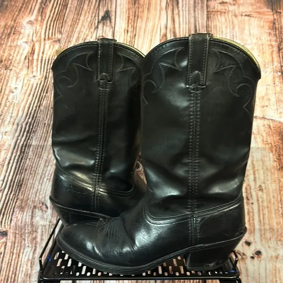 Dingo Acme Leather Cowboy Boots Mens Sz. 9D