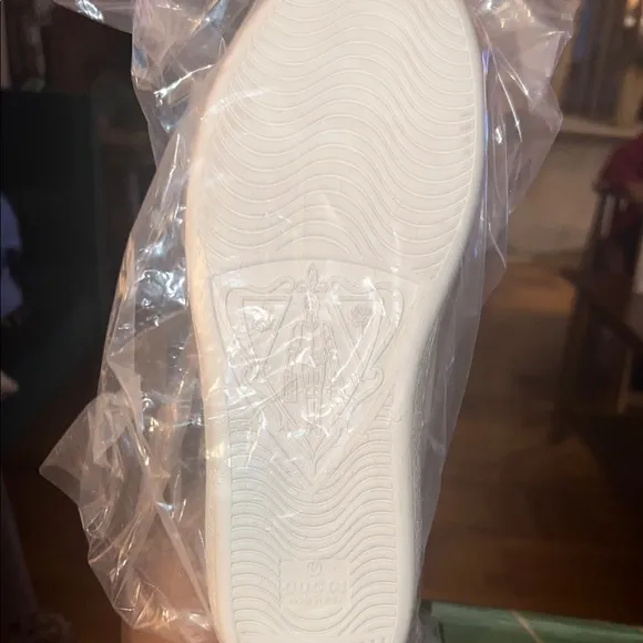 Disney Kids White and Orange Sneakers