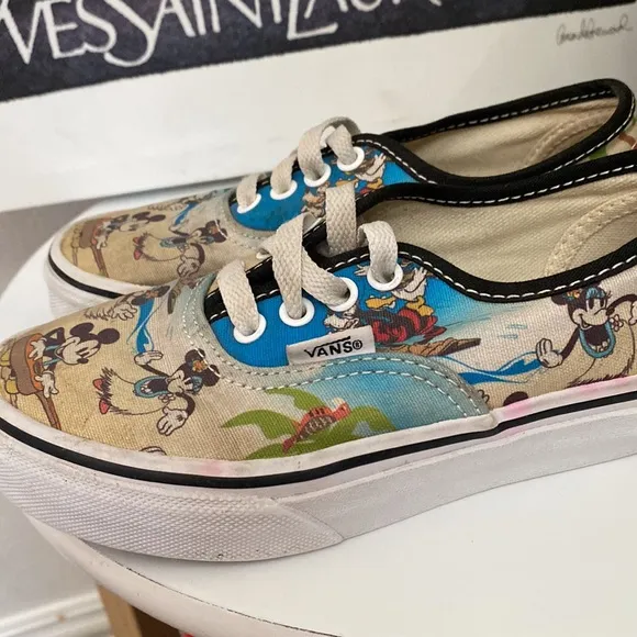 💙Disney Mickey Hawaii aloha beach vans sneakers unisex💙 size 13