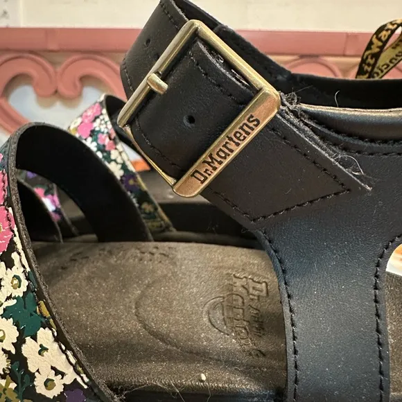 Doc Martens floral sandals