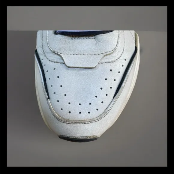 Dolce &amp; Gabbana White Leather Daymaster 7.5 Preowned Sneakers Italy Authentic