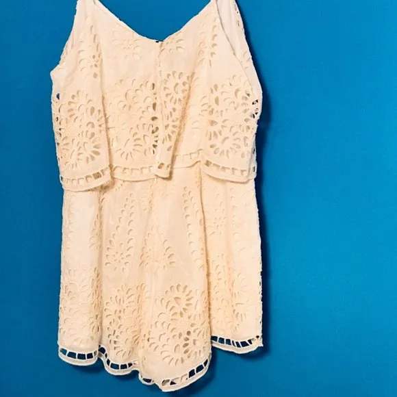 Dolce Vita Crochet Romper