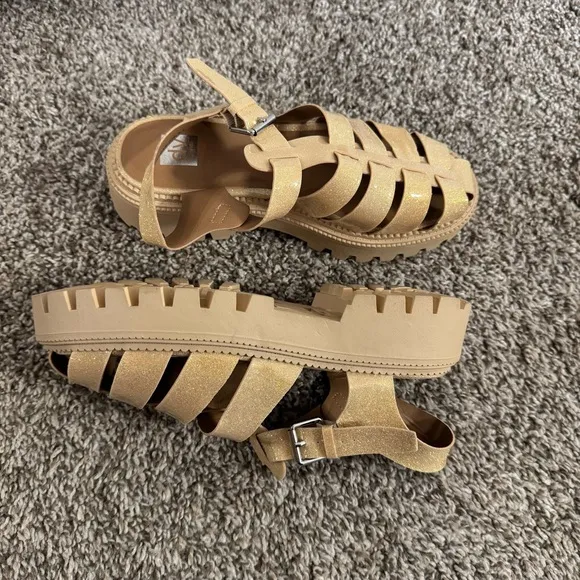 Dolce Vita Jelly Big Girl Sandals Size 4