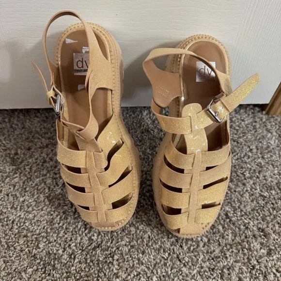Dolce Vita Jelly Big Girl Sandals Size 4
