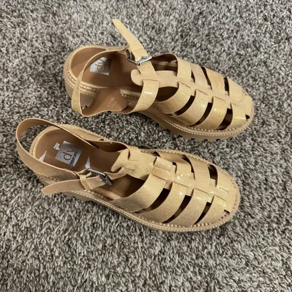 Dolce Vita Jelly Big Girl Sandals Size 4