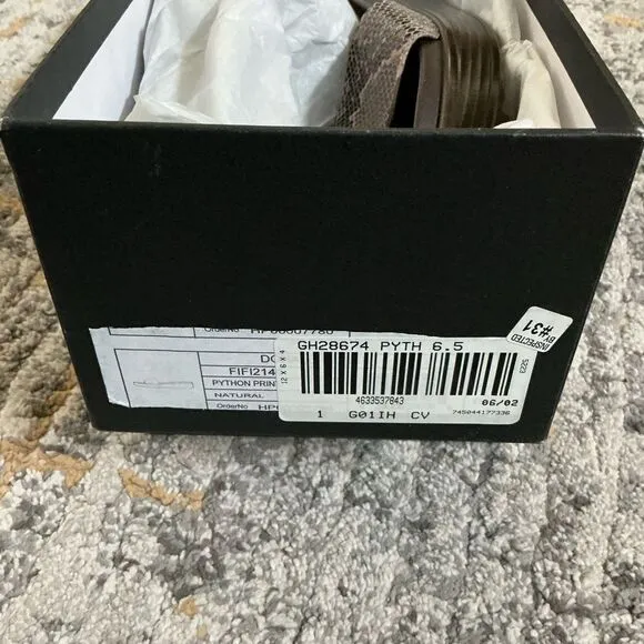 DONALD PLINER FIFI SANDALS! NIB! SIZE 6.5