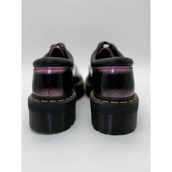 Dr. Martens 8053 Unisex Quad Platform Oxford Shoes Size 7 Women / 6 Men