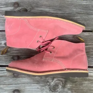Dr. Martens Blythe pink suede leather chukka boots Doc Martens- 9