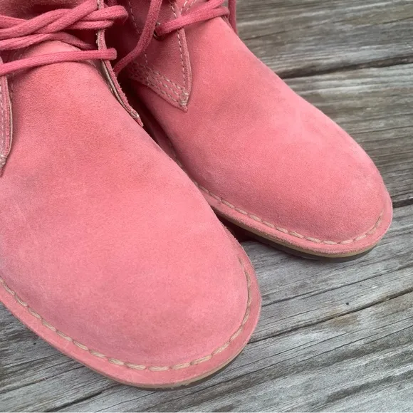 Dr. Martens Blythe pink suede leather chukka boots Doc Martens- 9