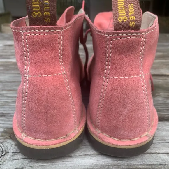 Dr. Martens Blythe pink suede leather chukka boots Doc Martens- 9
