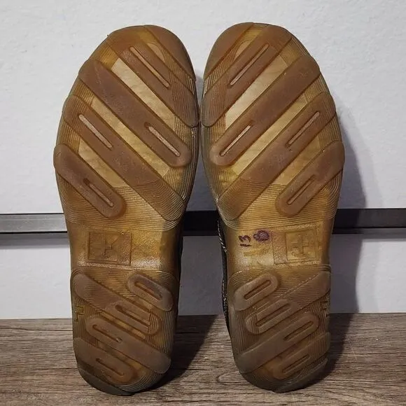 Dr Martens Carlton Loafers Slip-On Shoes Size 11 Brown