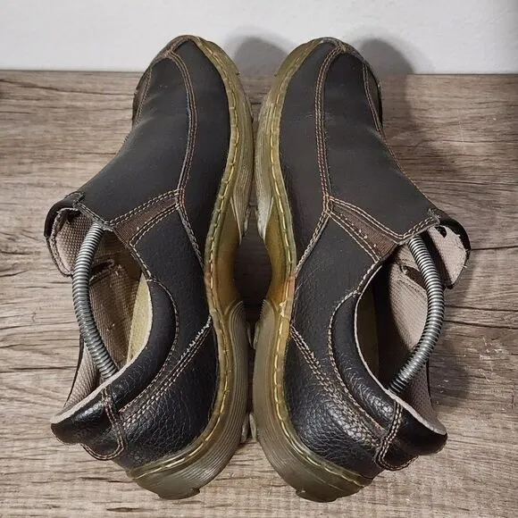 Dr Martens Carlton Loafers Slip-On Shoes Size 11 Brown