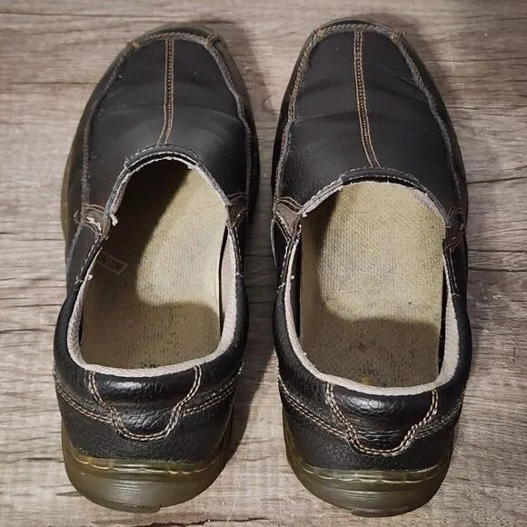 Dr Martens Carlton Loafers Slip-On Shoes Size 11 Brown