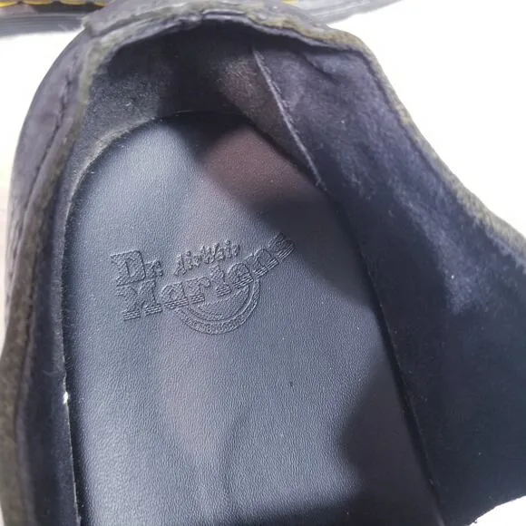 Dr. Martens Fenton Unisex Black Leather Sandals