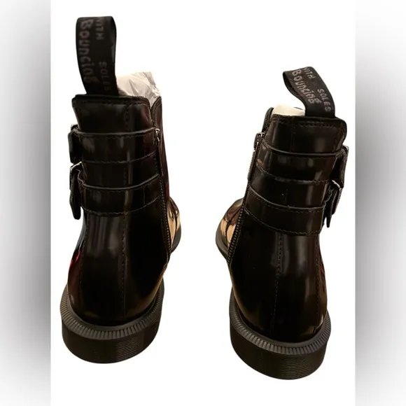 Dr. Martens Flora II Buckle Boots