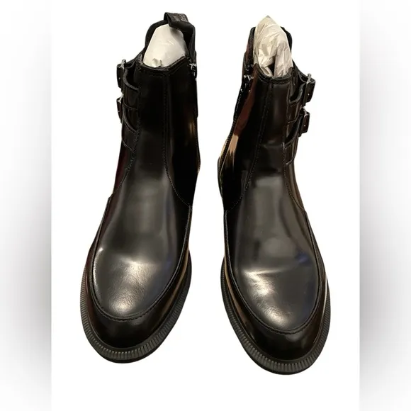 Dr. Martens Flora II Buckle Boots