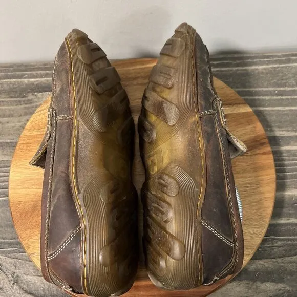 Dr. Martens Jacob Mens Size 11 Casual Slip On Loafer Shoes Brown Leather