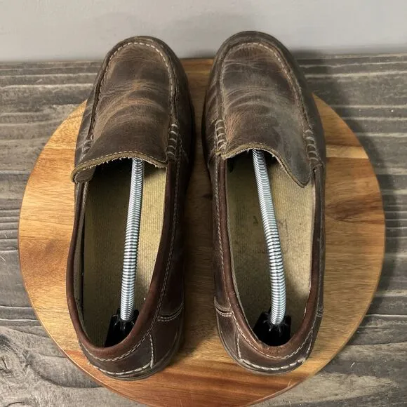Dr. Martens Jacob Mens Size 11 Casual Slip On Loafer Shoes Brown Leather
