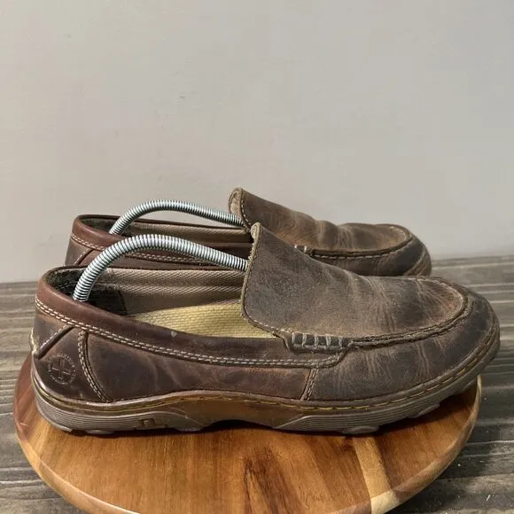Dr. Martens Jacob Mens Size 11 Casual Slip On Loafer Shoes Brown Leather