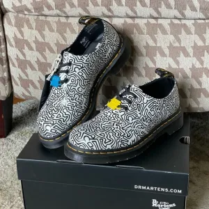 Dr. Martens Keith Haring 1461 Printed Leather Oxford Shoes Unisex