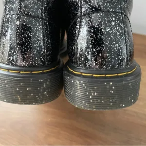 Dr. Martens Kids Boots Black with Speckles