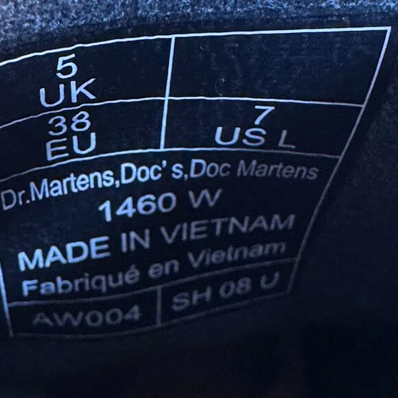 Dr. Martens L-7 Combat Boots