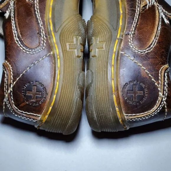Dr. Marten’s Lance Leather Slip On Loafers Shoes Brown Size 7