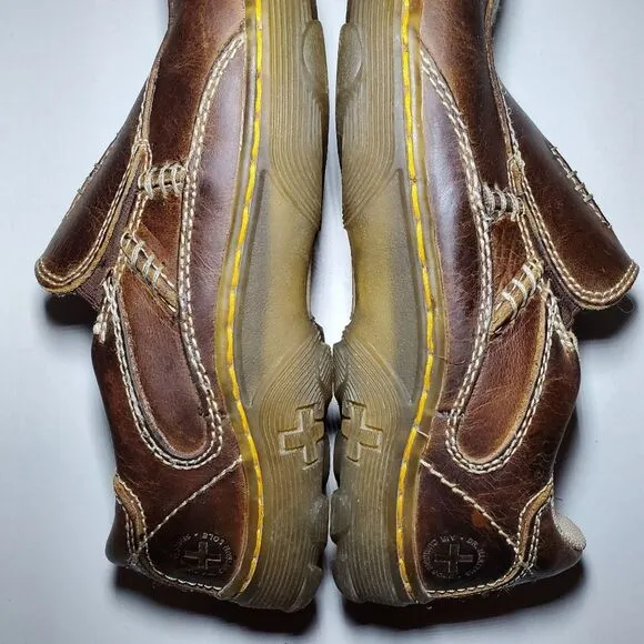 Dr. Marten’s Lance Leather Slip On Loafers Shoes Brown Size 7