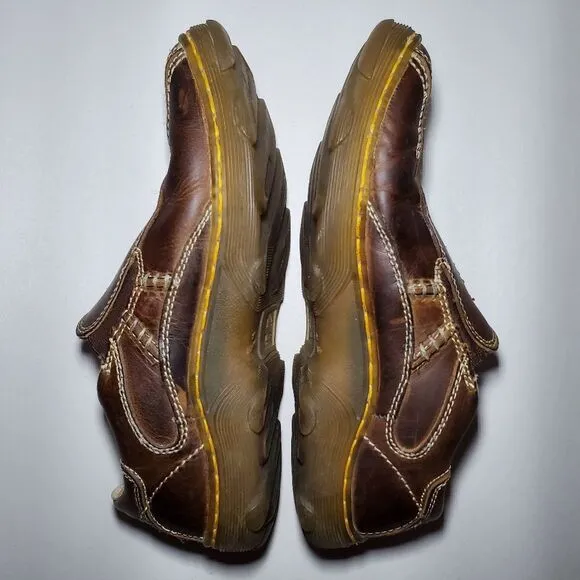 Dr. Marten’s Lance Leather Slip On Loafers Shoes Brown Size 7