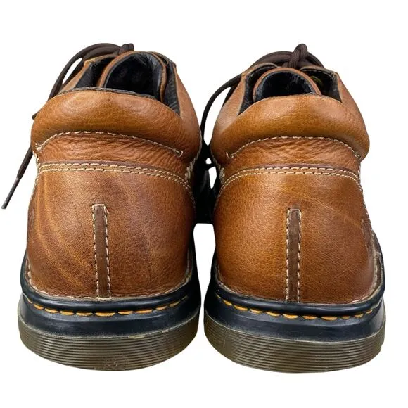 Dr. Martens Mens !2083 Brown Leather Lace Up Loafers Size US 12