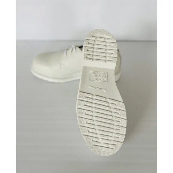 Dr. Martens Shoes Unisex Rainbow Pride Smooth Leather Oxford White Sz M8/W9 New