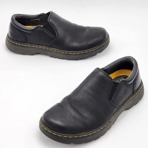 Dr. Martens Tipton Leather Slip On Shoes Size 39