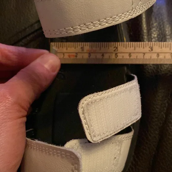 Dr. Martens white sandals size 1