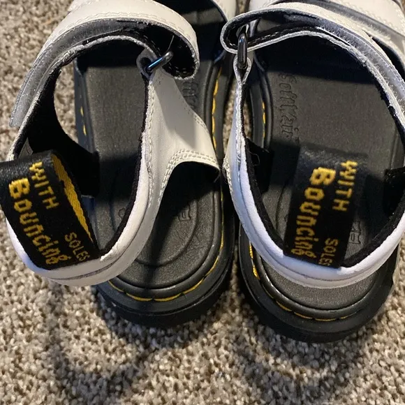 Dr. Martens white sandals size 1