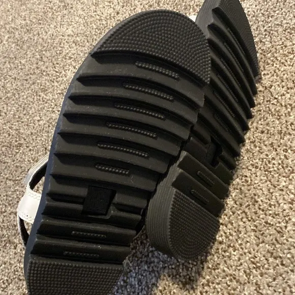 Dr. Martens white sandals size 1