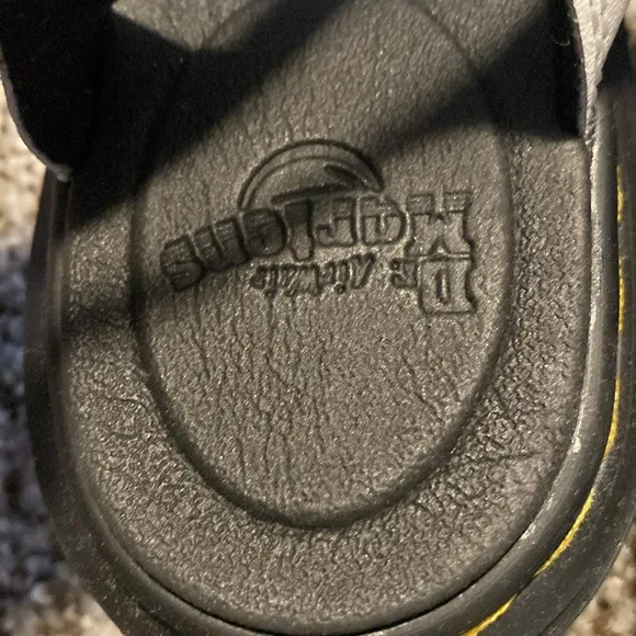 Dr. Martens white sandals size 1