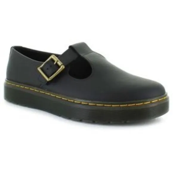 Dr. Martens Zavala Mary Jane Shoes Womens Black Sz 7 Buckle Flats Grunge Oxford