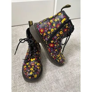Dr. Martens Girls Delaney Floral Boots